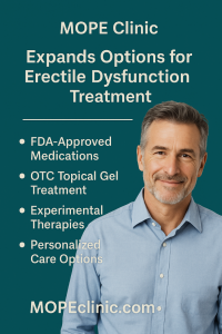 MOPE Clinic Expands Options for Erectile Dysfunction Treatment
