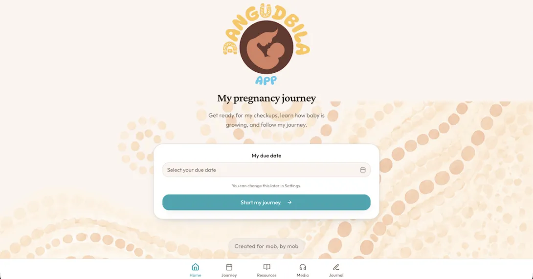 Pregnancy app reaches Australia's Top End