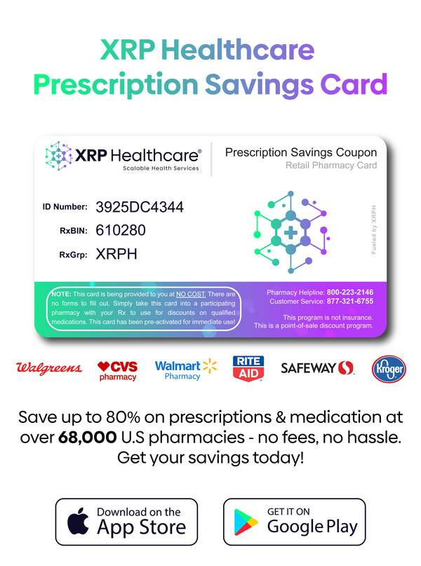 Amid Rising Costs, XRP Healthcare Prescription Savings Card Making a Difference at 68,000 Pharmacies Across America: A Game-Changer for Individuals and Organizations Alike