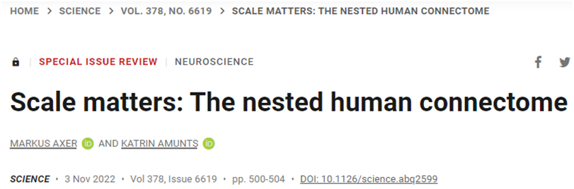 Science：通过组合使用微观和宏观方法合揭示大脑不同区域的连接方式