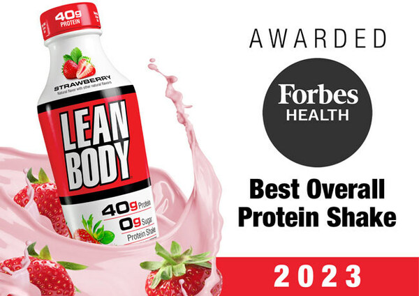 LEAN BODY PROTEIN SHAKES RATED #1 PROTEIN SHAKE BY FORBES HEALTH