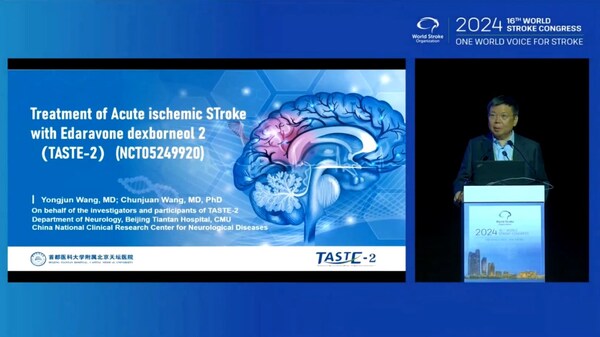 TASTE-2 World Stroke Congress | Sanbexin ® combined with thrombectomy significantly reduces stroke disability