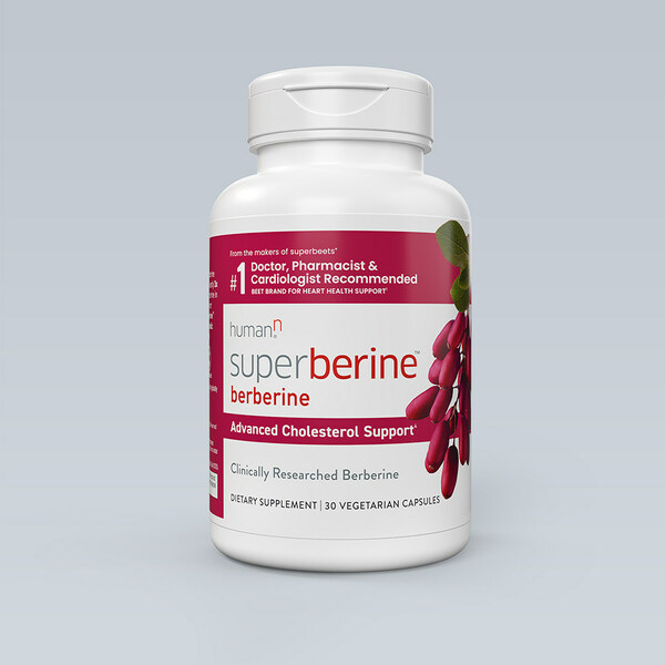 Humann Launches SuperBerine for Cholesterol Support to Expand Cardiovascular Health Offering