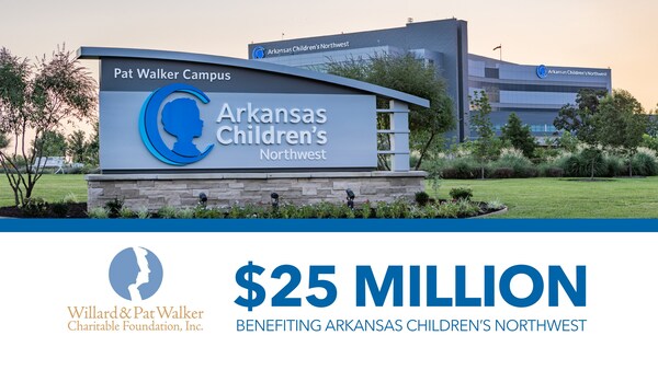 Arkansas Children's Announces Largest Gift in System History