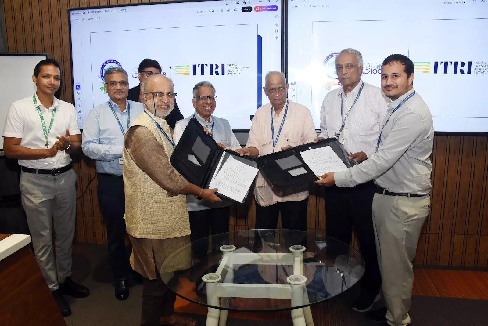 ITRI commits ₹30 Cr support for ICT Mumbai biocluster project