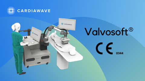 VALVOSOFT®, the First Non-Invasive Treatment for Severe Symptomatic Aortic Stenosis (sSAS) from Cardiawave Receives CE Marking