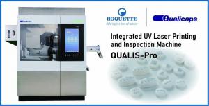 Qualicaps launches QUALIS®-Pro, next-gen UV laser tablet printing and inspection system globally in Nov 2025.