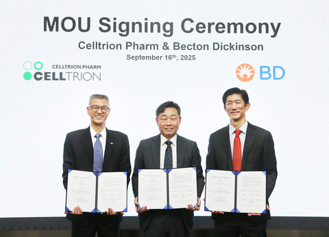 Celltrion Pharm Signs Strategic Trilateral Agreement with Becton Dickinson and BD Korea to Accelerate Global PFS CMO Business
