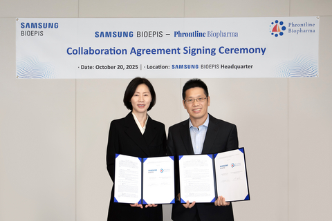 Samsung Bioepis And Phrontline Announce a Global Strategic Partnership to Advance Best-in-Class Antibody-Drug Conjugate Therapeutics for Solid Tumors