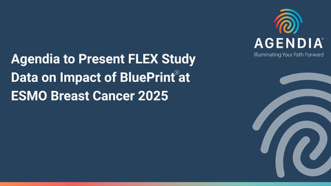 Agendia to Present FLEX Study Data on Impact of BluePrint® at ESMO Breast Cancer 2025