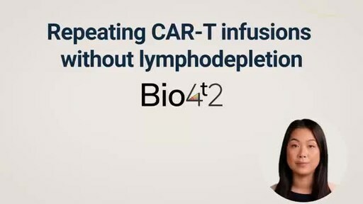 Bio4t2 announces trial evaluating repeat infusions of CAR-T targeting solid tumors without lymphodepletion