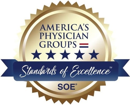 AMERICA'S PHYSICIAN GROUPS HONORS HERITAGE PROVIDER NETWORK WITH HIGHEST STANDARDS OF EXCELLENCE