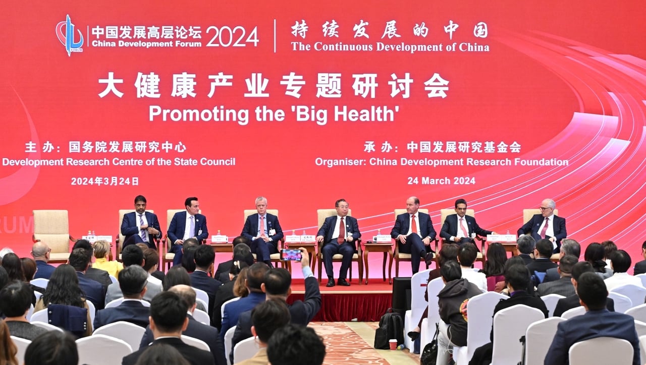 Big Pharma CEOs gather in Beijing to ⁠show continued interest in China, offer policy advice