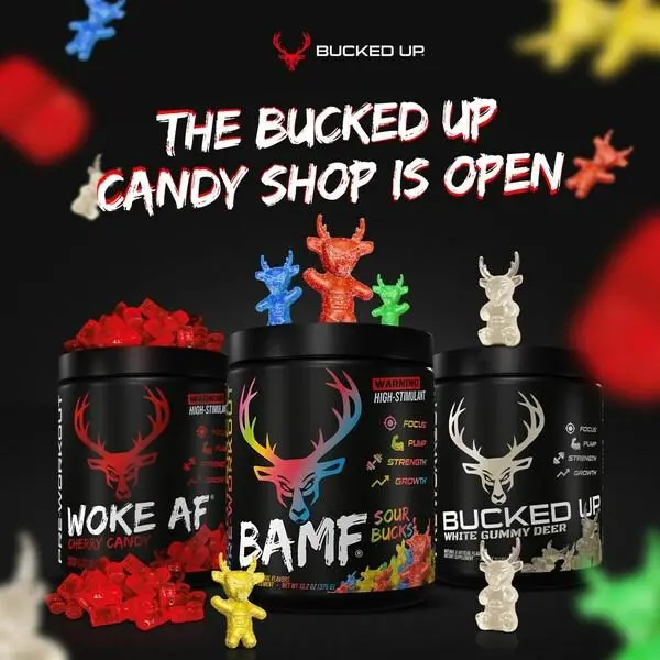 BUCKED UP TO DEBUT NEW NOSTALGIC CANDY FLAVORS