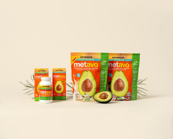 Metavo™, The World's First Plant-Based, Metabolic Health Supplement Brand with AvoB™ Expands Product Offerings Designed to Address Additional Need States