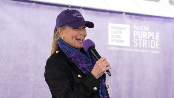 STARS ALIGN FOR PANCAN PURPLESTRIDE: LISA NIEMI SWAYZE, MISS AMERICA MADISON MARSH AND OTHERS TAKE STEPS TO END PANCREATIC CANCER