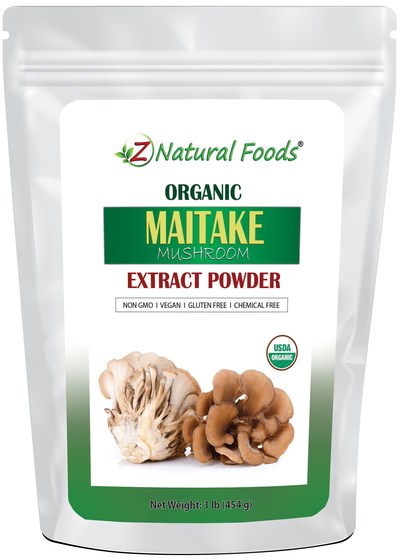 Z Natural Foods Announces New Organic Maitake Mushroom Extract Powder to Promote Immune Health