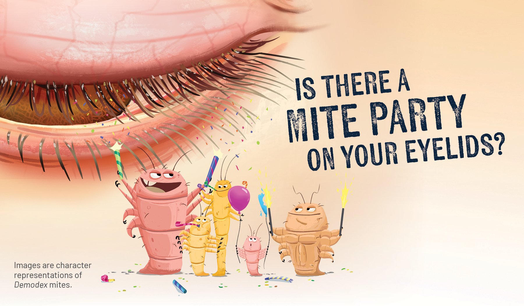 Tarsus launches a 'Mite Party' for new Xdemvy marketing campaign 